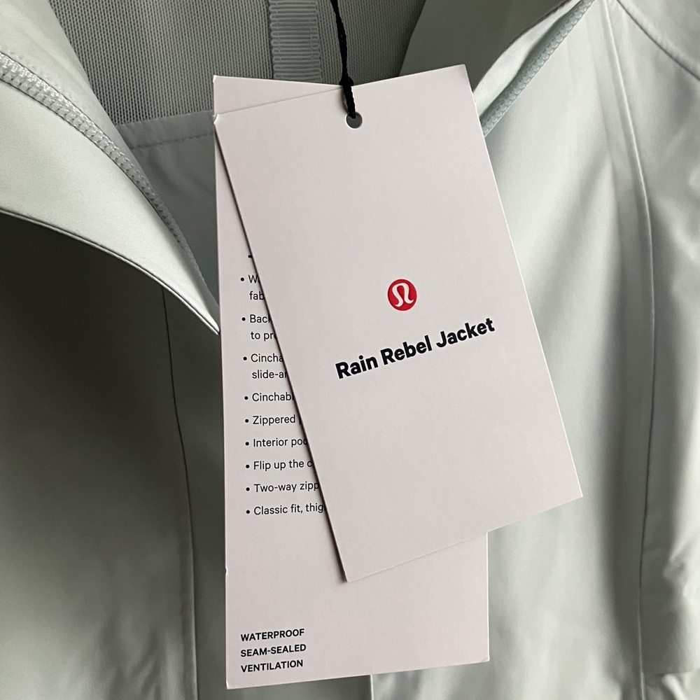 Lululemon Rain Rebel Jacket (Size 8) NWT - Picture 13 of 15